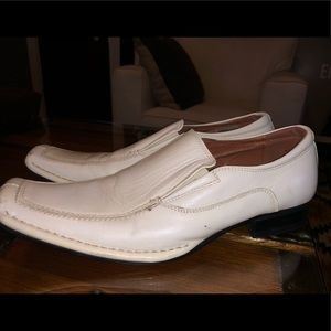 A.Cellini white dress shoes